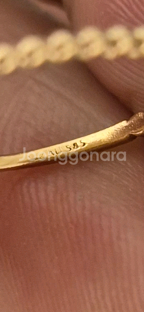 18k 꽃송이 데일리 반지--4