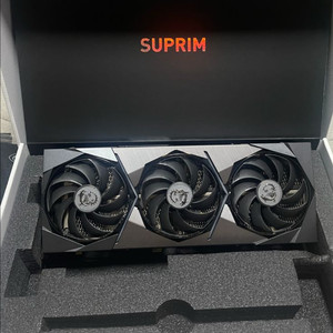MSI RTX 3080 슈프림 12G