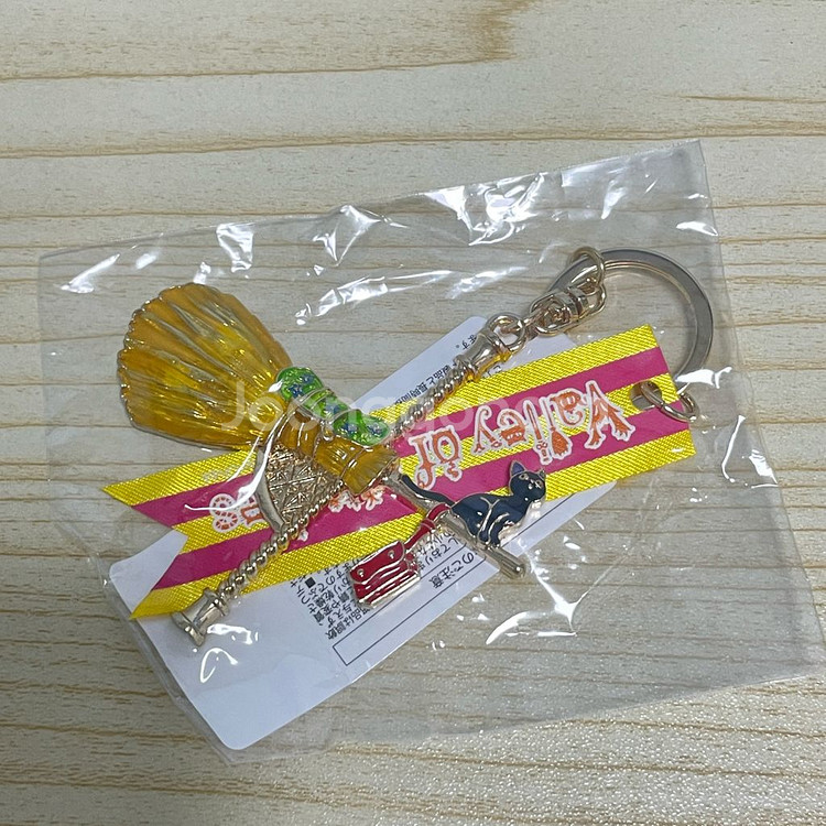 지브리파크 한정 키키 지지 선배 고양이 메탈 키링--2