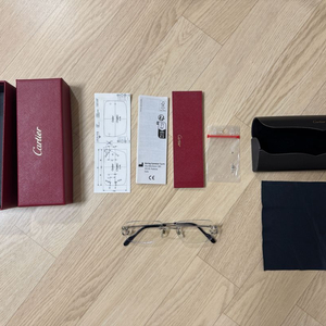 까르띠에 무테 안경 CT0488O