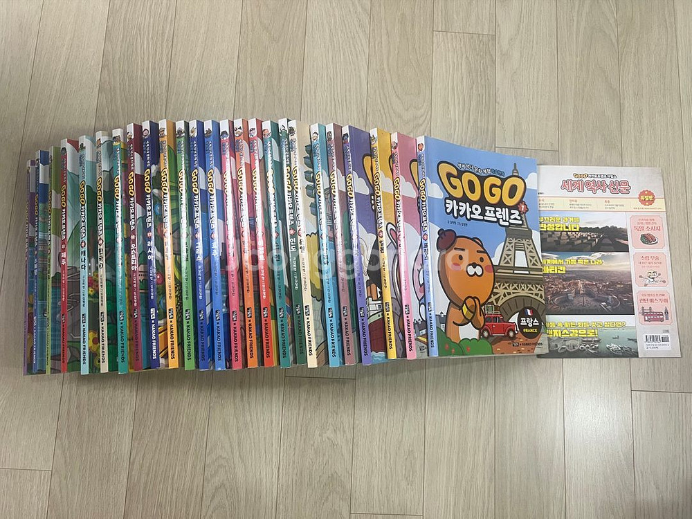 GoGo 카카오프렌즈 세계사 1-25권 + 세계역사신문--0