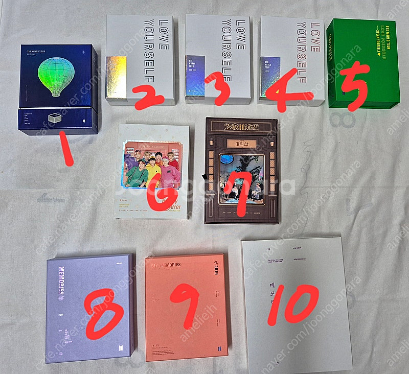 방탄소년단 BTS 콘서트 DVD 블루레이--0