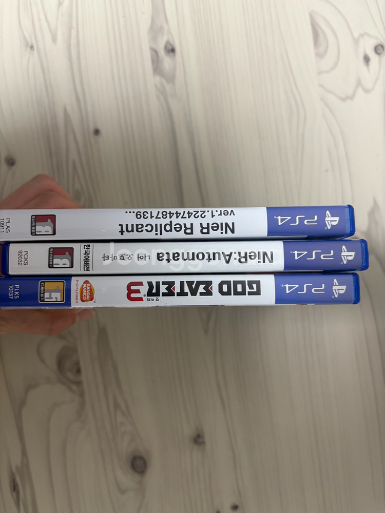 ps4 니어오토마타 니어레플리칸트 갓이터3 cd 3종--2