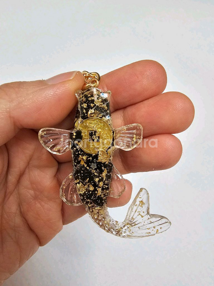 재물, 금전운의 상징 잉어 키링--2