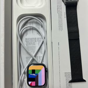 애플워치9스테인리스 41mm SS급