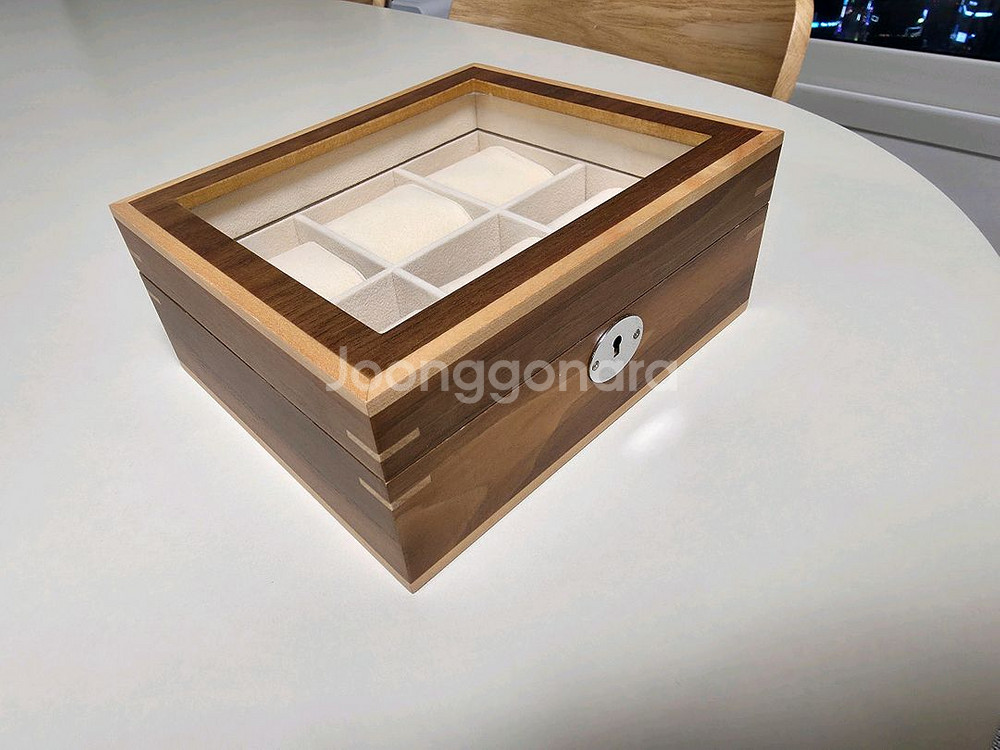 크로노키퍼 원목 시계 보관함--3