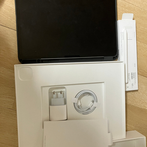 아이패드 프로 m4 13인치 실버 256기가+애플펜슬