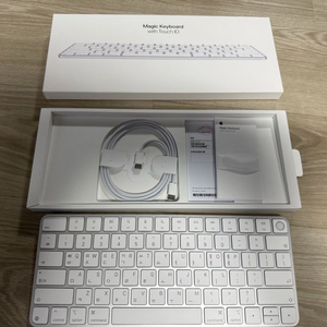 애플 맥용 터치 매직 키보드 (USB-C) 한글