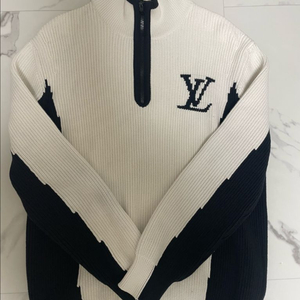 루이비통 LV 인타르시아 니트 집업 L
