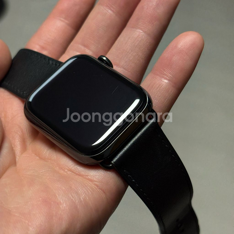애플워치6 에르메스 44mm 그래파이트 (효율 94%)--0