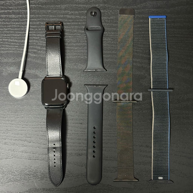 애플워치6 에르메스 44mm 그래파이트 (효율 94%)--1