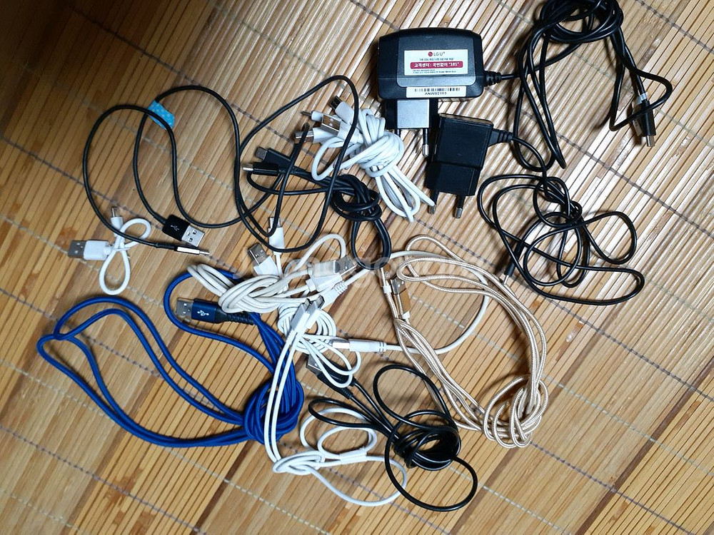 갤럭시 한종류 핀 usb 충전 케이블 충전기 어댑터--0