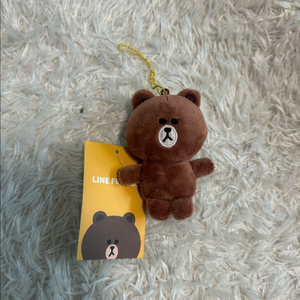 (새상품) 라인프렌즈 브라운 키링9cm