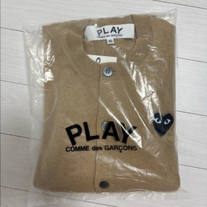 꼼데가르송 가디건 xs 새상품