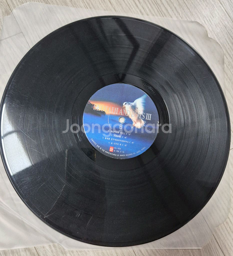 [수집.빈티지.LP]서태지와아이들 3집 LP--7