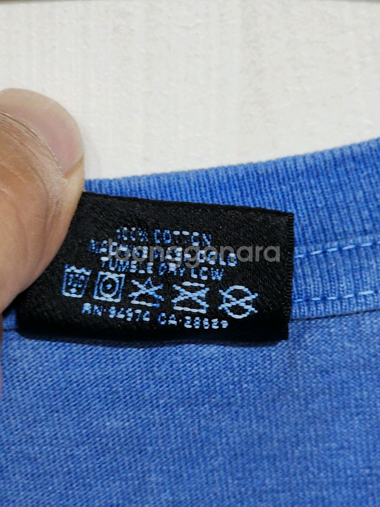 (S) 스투시 반팔티 라운드 빅로고 면티셔츠 아메카지--3