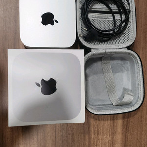 M4 맥미니 기본형 16GB 256GB 풀박 + 파우치
