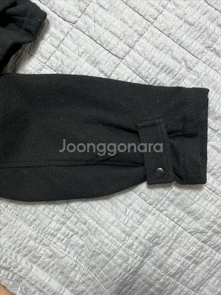 UNUSED 언유즈드 울 카메라맨 자켓 4SIZE 블랙--3