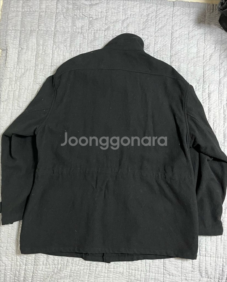 UNUSED 언유즈드 울 카메라맨 자켓 4SIZE 블랙--4
