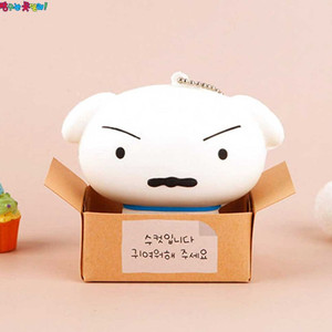 짱구는 못말려 스퀴시 피규어 흰둥이