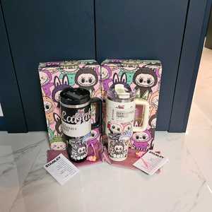 한정판 라부부 스탠리 퀜처 H2.0 텀블러 40oz