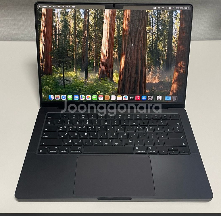 2024맥북PRO 14, 10core,16GB, 1TB--0