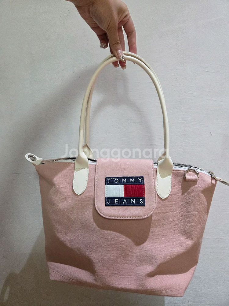 켈리즈 핑크 타미 빅츄잉백 판매해용--0