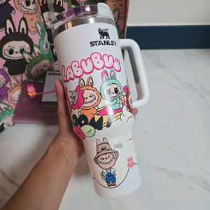한정판 라부부 스탠리 퀜처 H2.0 텀블러 40oz