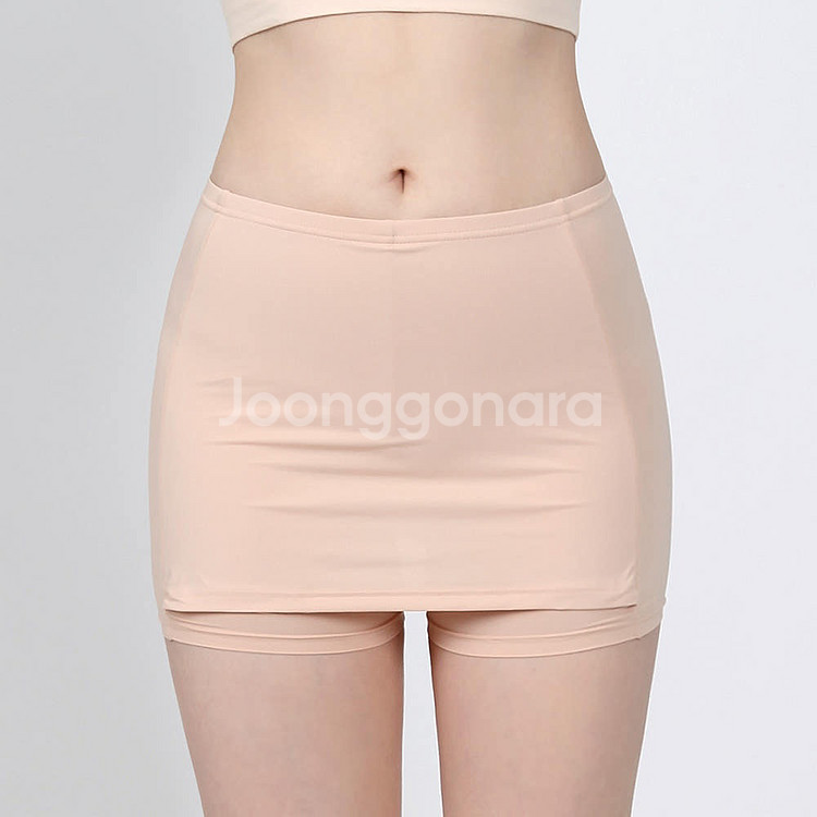 제임스딘 속치마바지 2개일괄 Y존 커버 티나지않는 이너--1