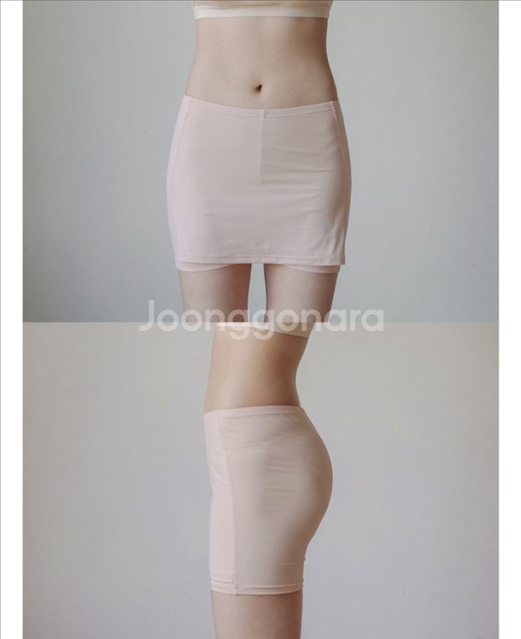 제임스딘 속치마바지 2개일괄 Y존 커버 티나지않는 이너--6