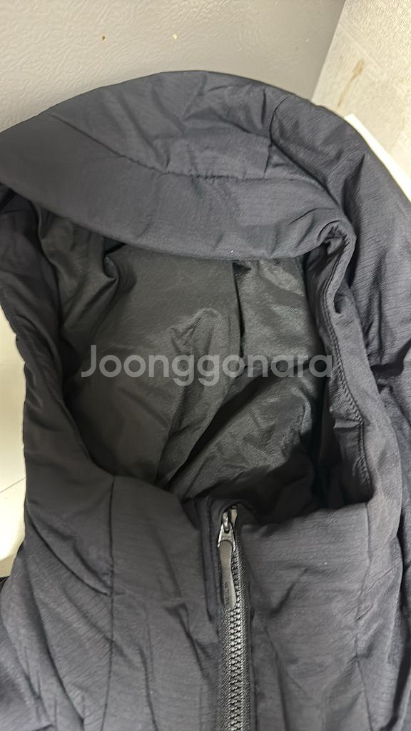 아톰 헤비웨이트 후디 m 블랙 팝니다--4