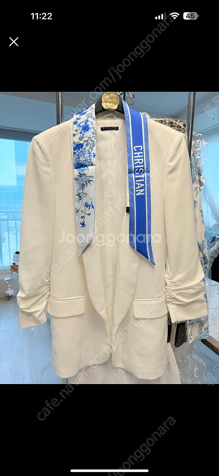 정품 시슬리 청순여리 자켓 블레이져--0