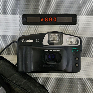 캐논 프리마 BF-7 DATE 필름카메라 파우치포함 이미지