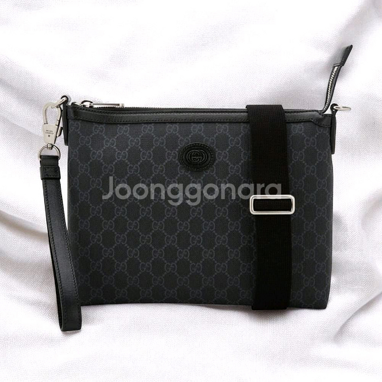 구찌 GG 패턴 크로스백--0