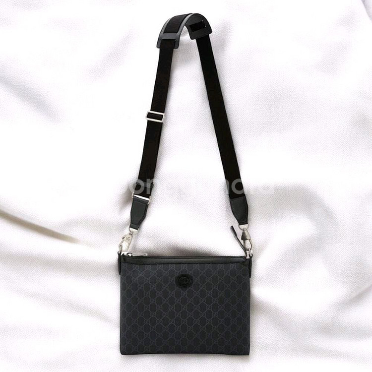 구찌 GG 패턴 크로스백--2