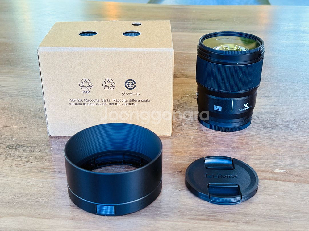 루믹스 S 50.8 50mm F1.8 렌즈를 판매합니다--7