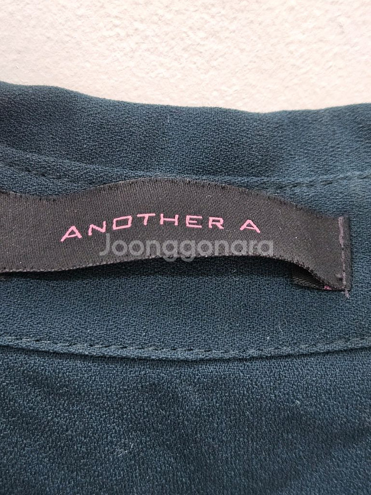 어나더에이 벨벳 셔츠블라우스 Free--2