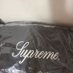 슈프림 스크립트 23fw Xl 블랙