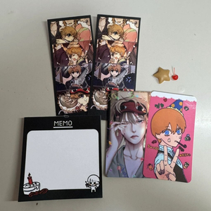 은혼 오키타 소고 생카 럭드 떡메모지 양도