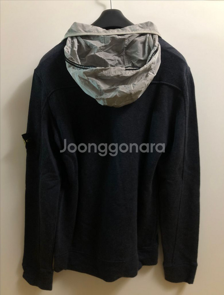 12SS 스톤아일랜드 하프집업 후드 L--0