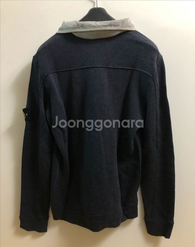 12SS 스톤아일랜드 하프집업 후드 L--2