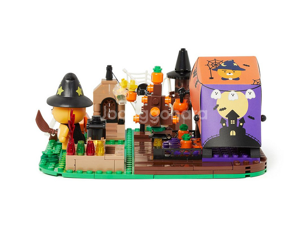 [최저가] 카카오프렌즈 할로윈 브릭 라이언 춘식이 레고--5