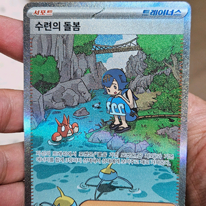 포켓몬카드 수련의돌봄 SAR 서포트 카드 팝니다