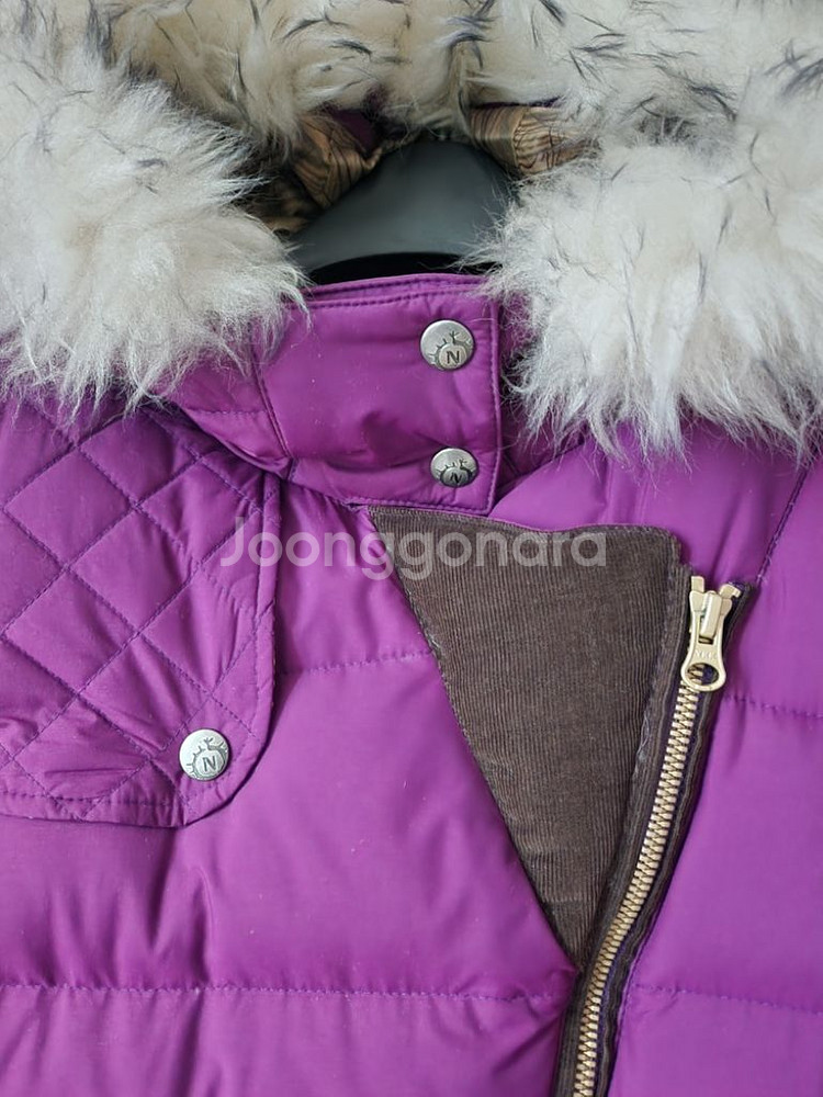 새거 노스케이프 양털 트리밍 다운자켓 노스케이프 점퍼--1