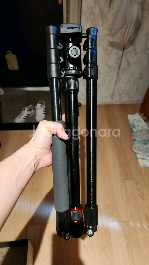 전문가급 카본 삼각대 75인치 + 볼헤드--1