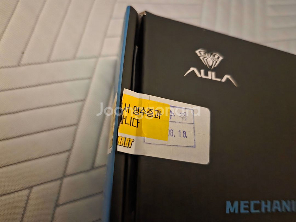 독거미 AULA F99 유무선 기계식 올리비아 화이트--3