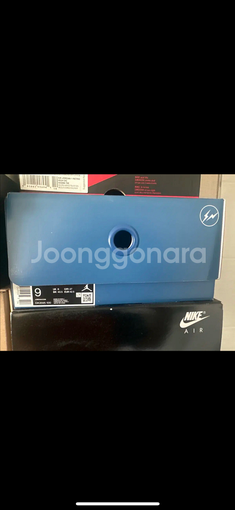 (270) 조던3 x 프라그먼트 레트로 SP 화이트 블--4