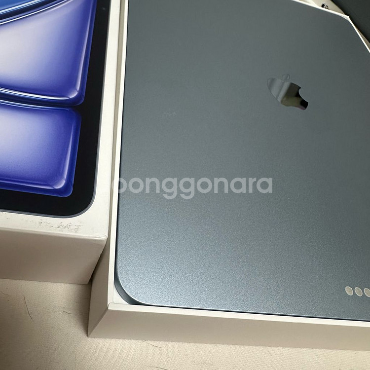아이패드에어13 m3 블루128gb 거의새제품--1