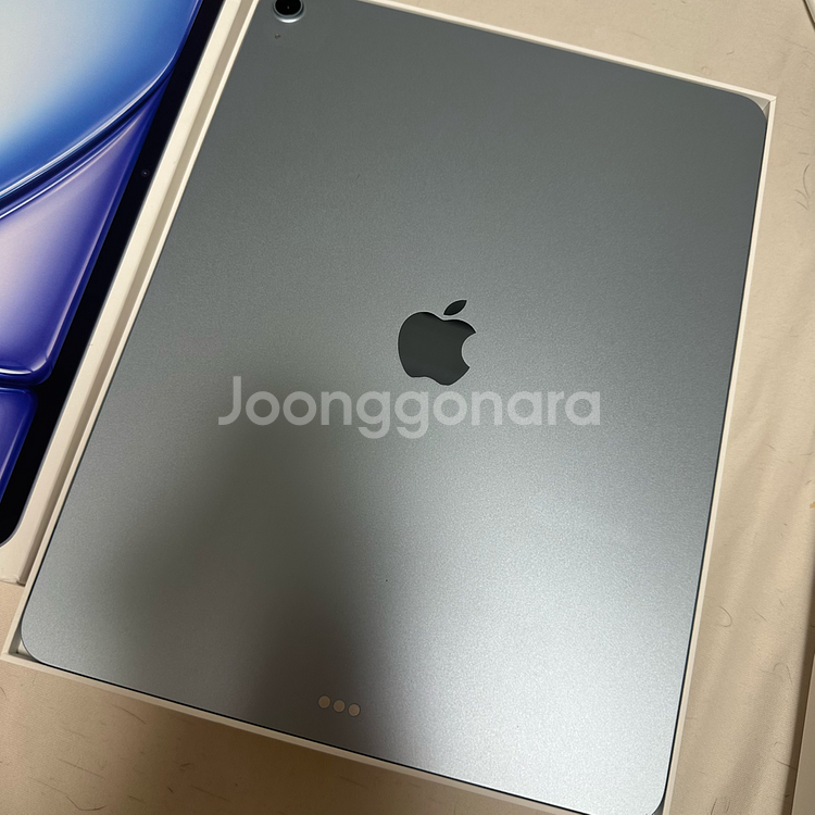 아이패드에어13 m3 블루128gb 거의새제품--6