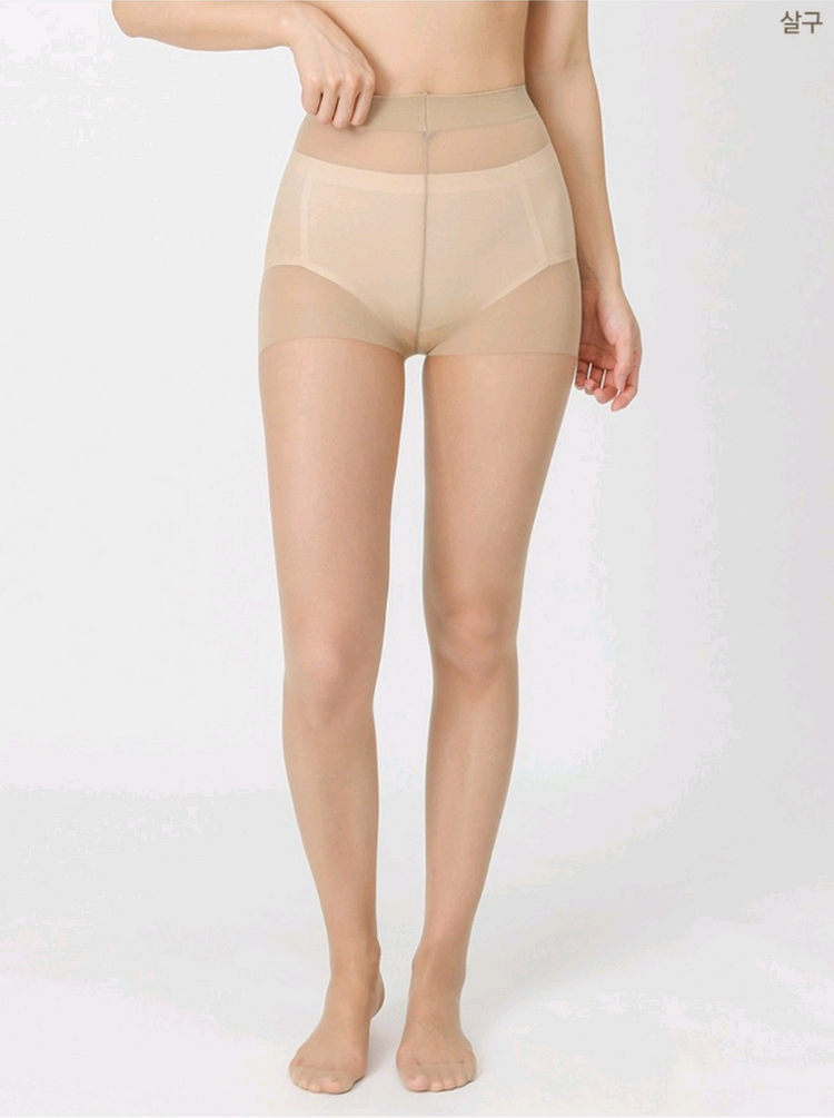 비너스 15D 살구, 커피색 팬티스타킹--3